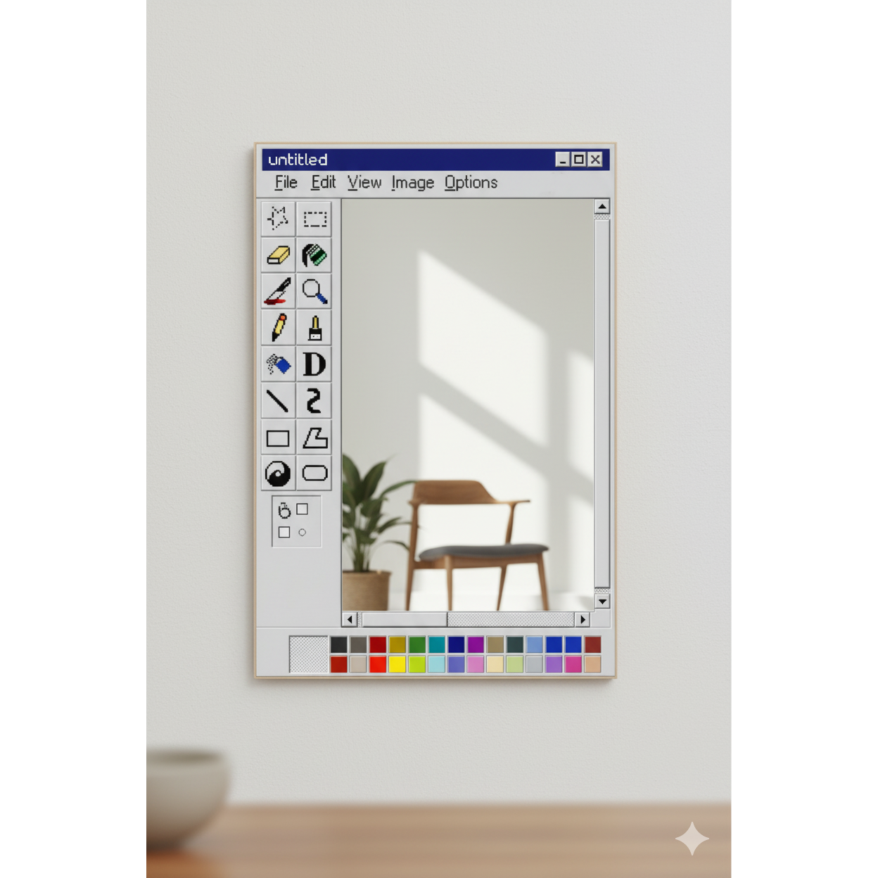 Ms Paint Mirror