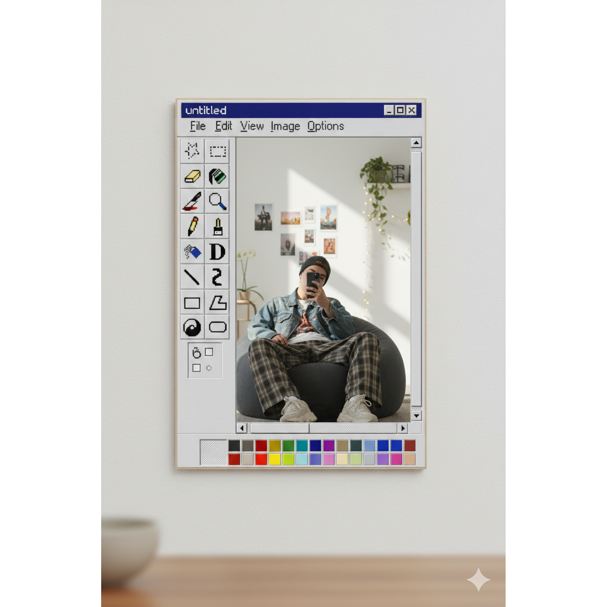 Ms Paint Mirror
