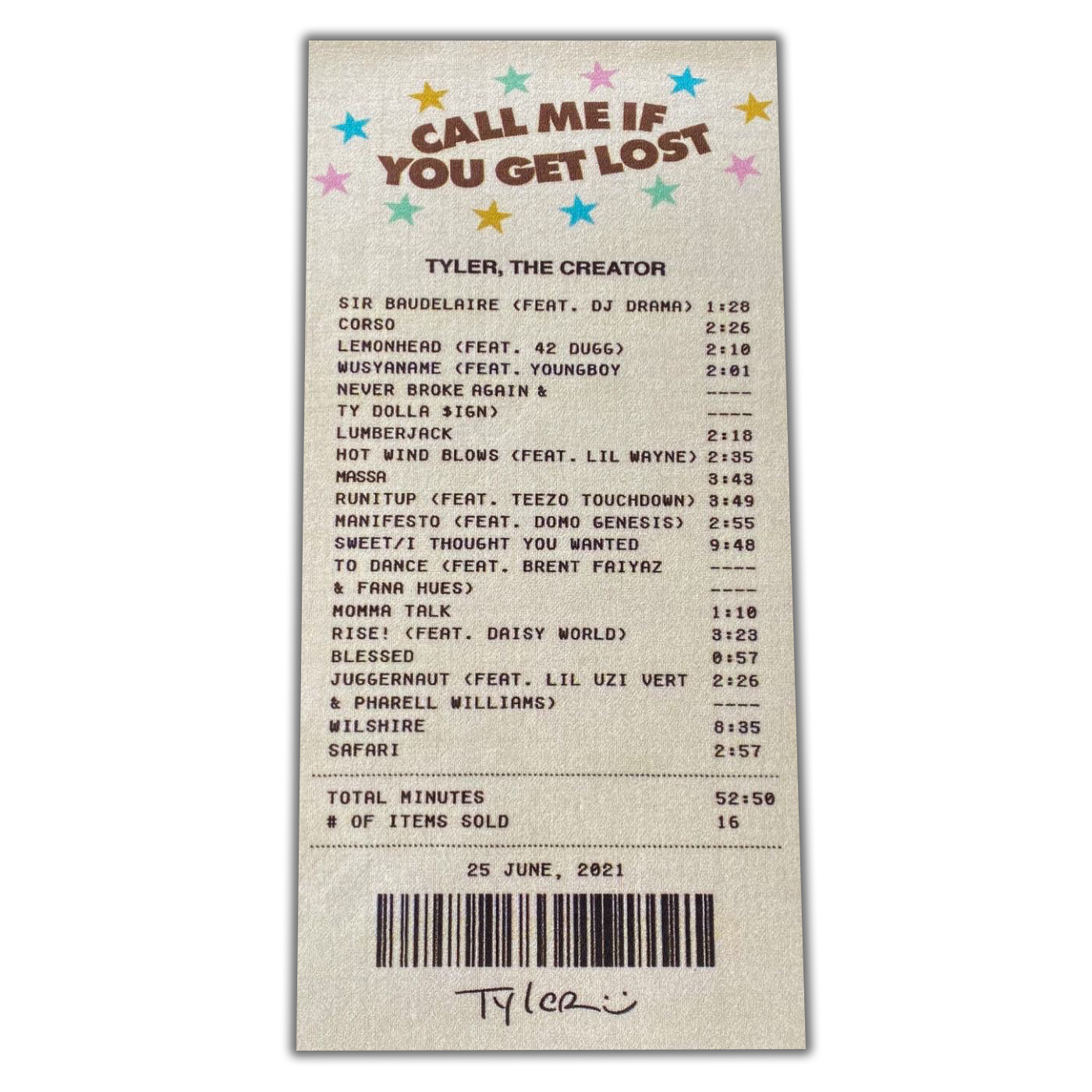 CALL ME IF YOU GET LOST