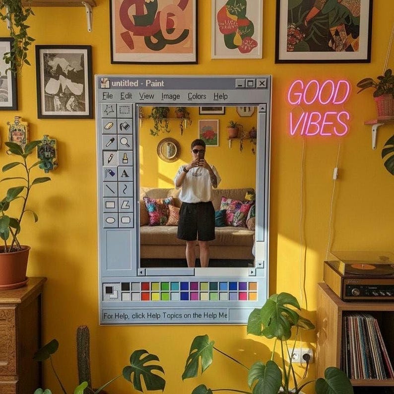 Ms Paint Mirror